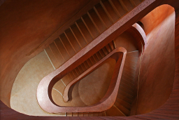 Treppe Rot